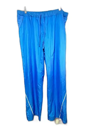 Danskin Now XL Blue **Activewear Pants** with Ankle Zips
