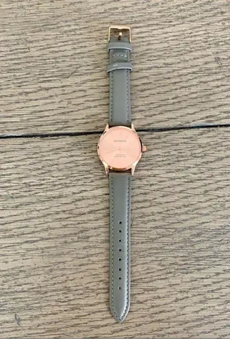 NWT Monroe Classique Wrist Watch in Sunburst Solerose Gray