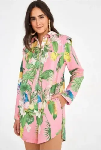 Farm Rio Printed Romper 100% Cotton NWT