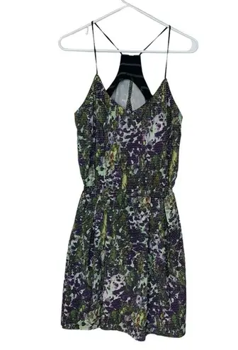 Lululemon  size 6 dress city summer floral sport tank tennis athletic purple gree