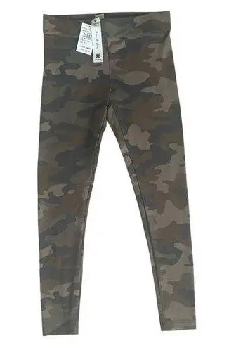 Willow & Clay women's size small green camouflage stretchy leggings pants