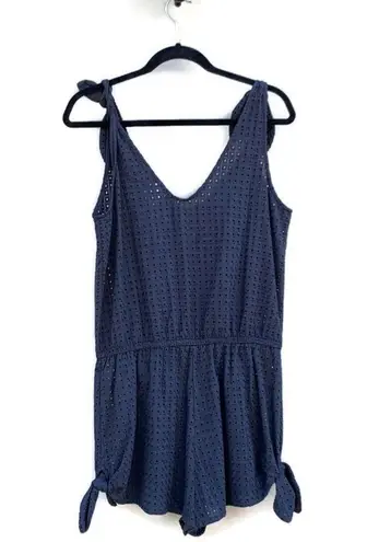 Eberjay Portola Danya Blue Eyelet Romper NWT