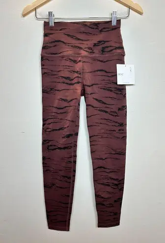 Beyond Yoga Women's WJ3243 Size XS Rosewood Brown High Waisted Midi Leggings NWT
