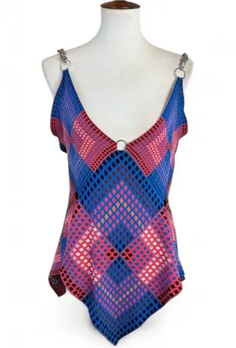 Paco Rabanne Crochet Asymmetrical Handkerchief