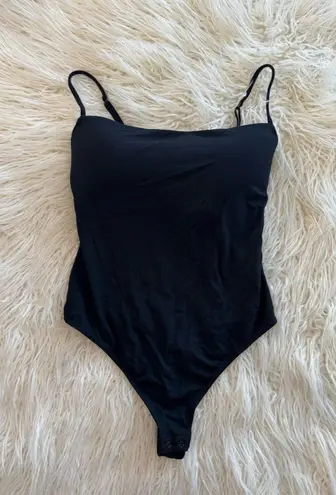 SKIMS Smooth Layers Scoop Neck Bodysuit Obsidian Size Small