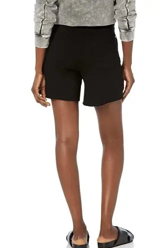 n:philanthropy Coco Distressed Sweat Shorts in Vintage Black size XS NWT