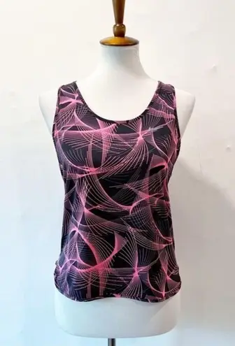 Nike  NK DRI-FIT TANK CITY in Pink and Black