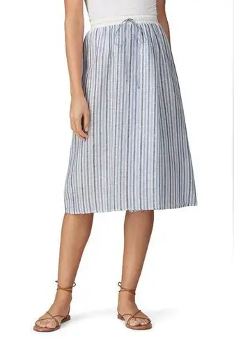 Sita Murt Knit Feelings Blue Stripe Knee Length Skirt Size 36 (2) (XS)