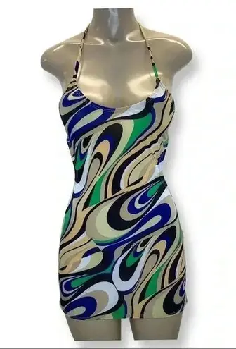 Indecent Proposal Made by Zuliana Original Mini Dress Blue