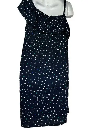 Joe Fresh polka dot cold shoulder dress plus size 1X