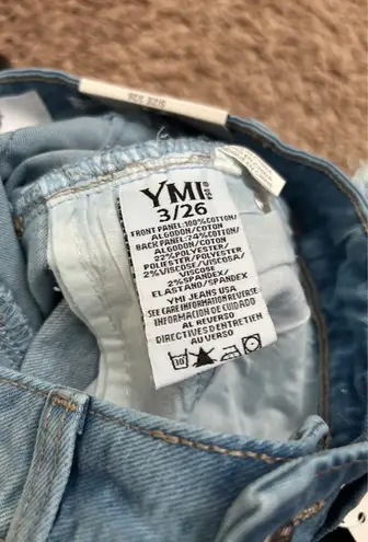 Ymi Light Wash Bermuda Shorts