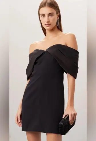 Monique Lhuillier ML Luna Crepe Mini Dress