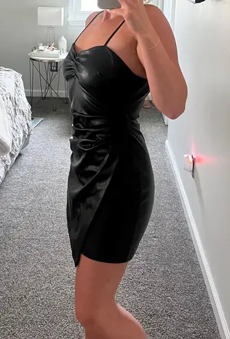 ZARA Leather Dress