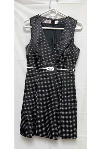 Penguin Original Dress Women’s Size Small Black White Polka Dot fit DEM
