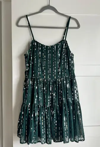 Altar'd State Green Mini Dress