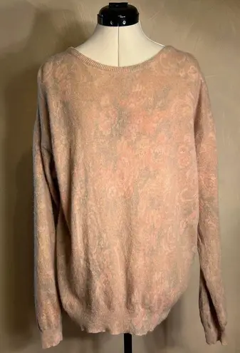 Hunt Club Womens Lambswool BLD Pullover Long Sleeve Modest Sweater,Italy|Size:L