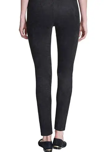 Andrew Marc Black Super Soft Stretch Faux Suede Pants Size Medium