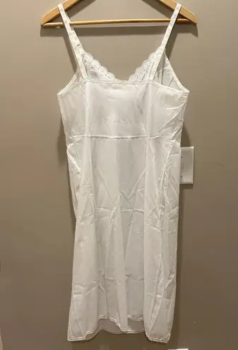 Vintage White Slip Dress Size M