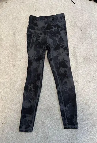 Danskin  Leggings with pockets Black marbled  - Image 1