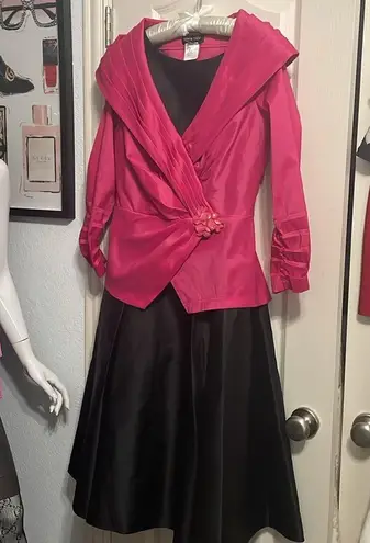 Tadashi Shoji 💙 Pink Cocktail Jacket