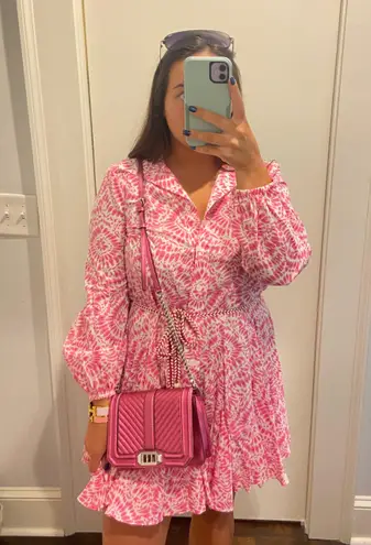 ZARA Pink Floral Dress