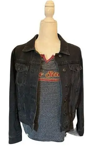 Articles of Society  Women’s Taylor Denim Black Jean Jacket Size S