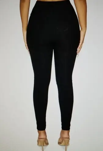 Naked Wardrobe  The Nw-p0004  Leggings Black Size XS