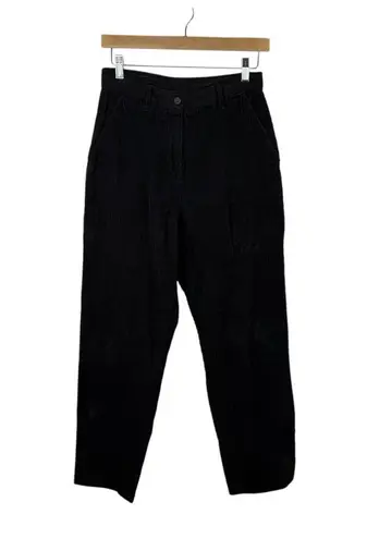 Woolrich VINTAGE 1964 Women’s Corduroy Straight Leg Pants Black Size 4P
