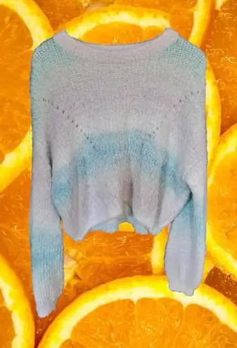 Wild Fable White Pink and Blue Sweater Size XL