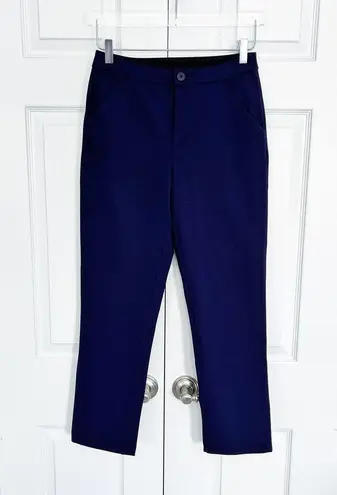 Duluth Trading Co Navy Nonstop Knit Chino Blue Size 24