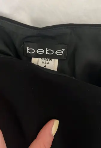 Bebe Black Pencil Skirt 