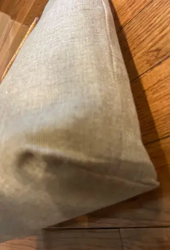 HAND MADE stylish SUPER BOHO Gypsy Girl large woven Tote Bag with wooden handle Tan