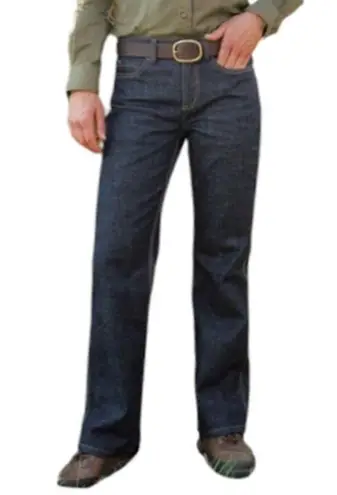 Women's Duluth Jeans Flex Work Relaxed Fit 40709 Blue Size 10