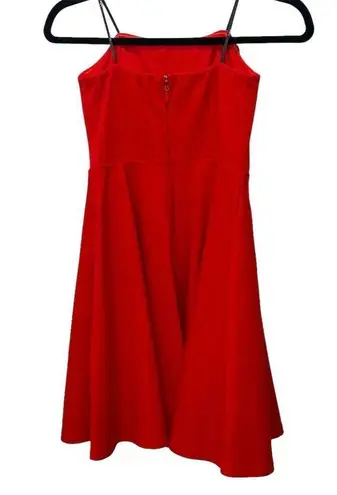 Lulus Women's Strapless Red Skater Dress‎ Size S Short Party Cocktail Formal