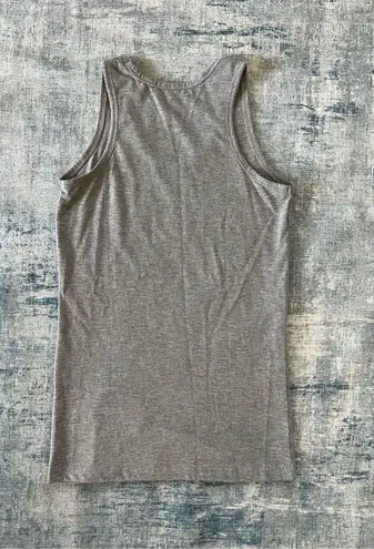 Twisty Tee Gray Bottle Opening Tank Top Medium
