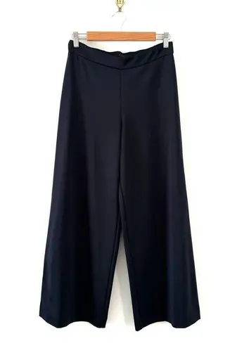 COS High Waist Wide Leg Pull-On Culottes Pants Navy Blue Sz XS