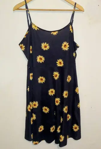 Luck Co Daisy Spaghetti Strap Sundress-Size XL-Adjustable Strap-Knee Length