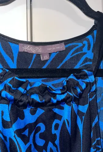 Hale Bob Patterned Silk Dress