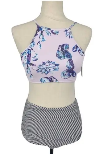 Tempt Me New High Waist Halter Tankini