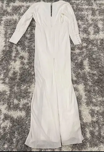 Joanna August Page Column Long Sleeve Gown 10