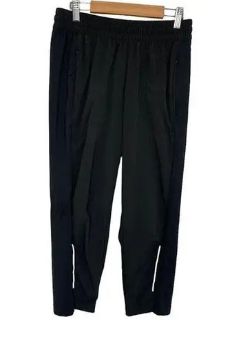 Nike  Shield Pants Womens Medium Running Slim Fit Stretch Jogger Black Pockets