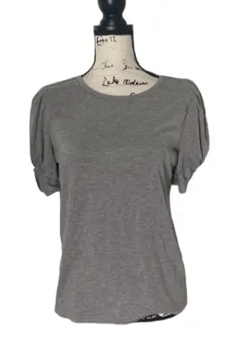 Bobeau Grey Puff Sleeve Juliet T