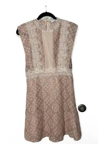 Sandro SZ 3 Peaches lace dress