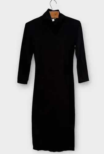 James Perse Turtleneck Long Sleeve Dress Size 1