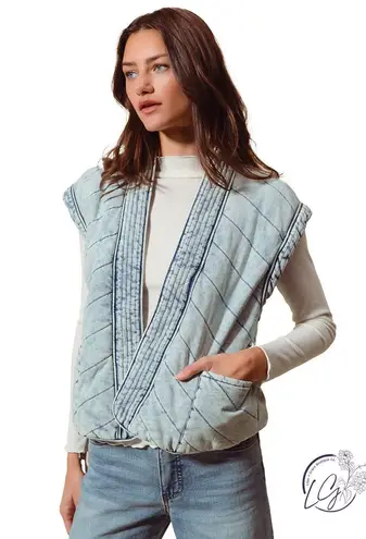 Horizons Vintage Denim Vest