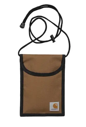 Carhartt WIP Collin's neck pouch EUC Brown
