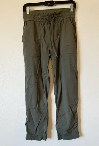 Lululemon Dance Studio Cropped Pants Green Size 6