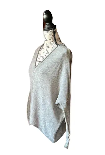 Free People Womens  Gravy Neck Pull Over Oversize Cotton Blend Or Sweater Xs