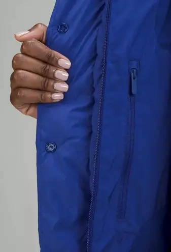 Lululemon Wunder Crop Puffer Jacket In Blue