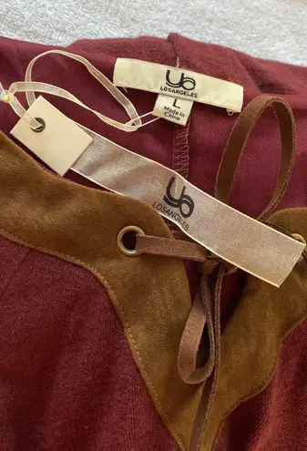 YA Los Angeles Ya Los Angelos dress swing style long sleeve size large NWT